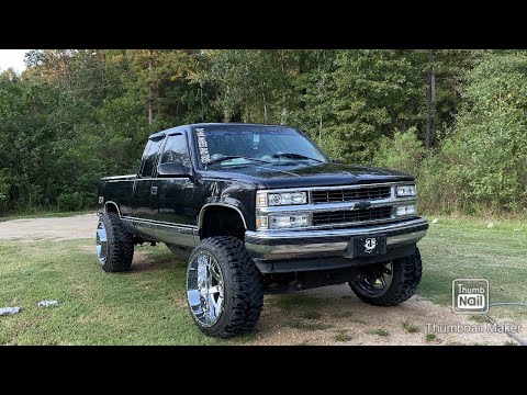 Obs Chevy z71 on 24x14 fuel Mavericks