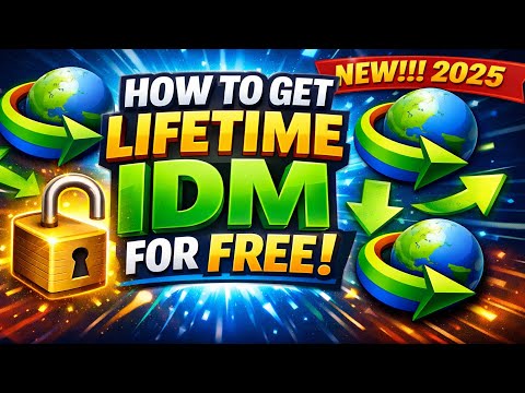 HOW TO GET LIFETIME IDM FOR FREE! — NEW!!! 2025