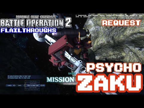 Gundam Battle Operation 2 Request: MS-06R Psycho Zaku