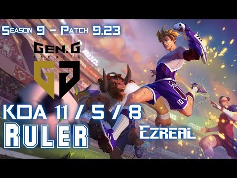 Gen Ruler EZREAL vs XAYAH ADC - Patch 9.23 KR Ranked