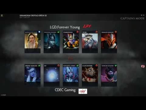 CDEC vs LGD.FY Game 1 - SDO S2 LAN - Lyrical & Eosin