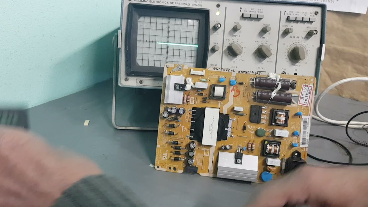 dicas simples  pra quem não sabe trabalhar com osciloscopio analógico.