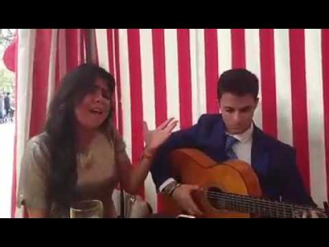 rocio silva:   te conoci de gitana.. (feria de abril)