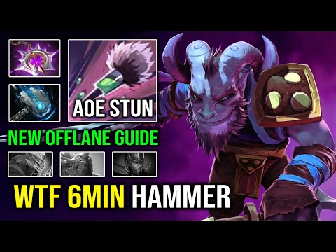 WTF 6Min Meteor Hammer Offlane RIKI 100% Annoying Sleeping Dart | NEW Offlane Guide Dota 2