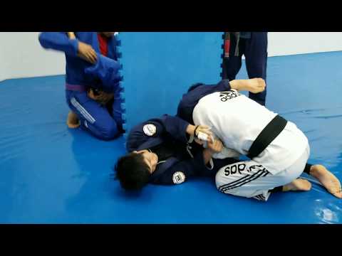 Hideyuki Yamada and Daizo Ishige 山田秀之 ＆ 石毛大蔵 スパーリング 20170703