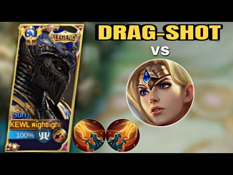SUN DRAG-SHOT BUILD VS FREYA IN EXPLANE NO CUT | BEST BUILD SUN 2023 | HACK DAMAGE !!!