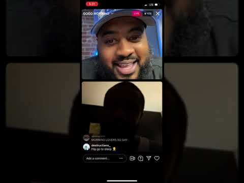 Murda mook and queenzflip ig live gets heated ‼️😳