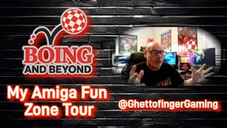 Inside my retro sanctuary where floppy disks still rule, and the Boing Ball bounces forever