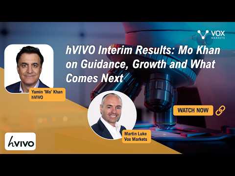 hVIVO Interim Results: Mo Khan on Guidance, Growth and What Comes Next