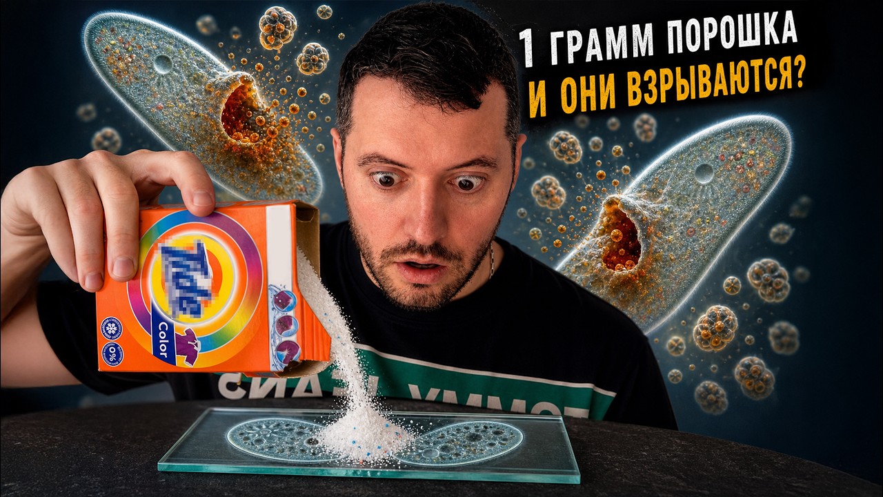 ОДИН ГРАММ ПОРОШКА — И ОНИ ВЗРЫВАЮТСЯ 😨 ПОД МИКРОСКОПОМ