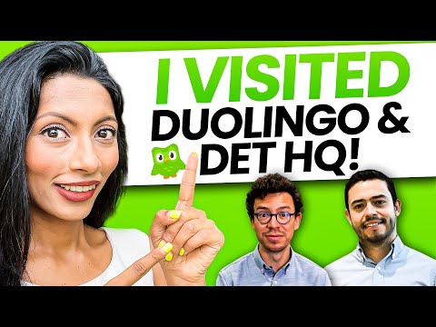 I visited @Duolingo and @DuolingoEnglishTest HQ! #DETCon2024 | Nidhi Nagori