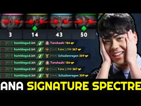 How to make Enemy Rage Quit by ANA Signature Spectre 7.27 Dota 2
