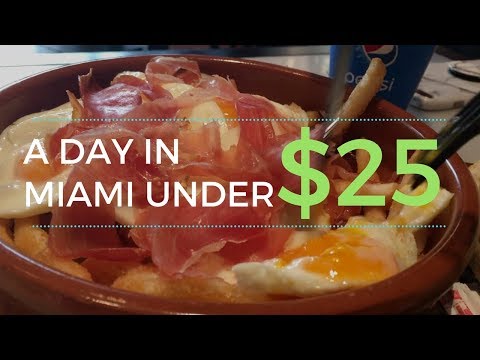 A Full Day in Miami Beach Under $25! It's Possible!
