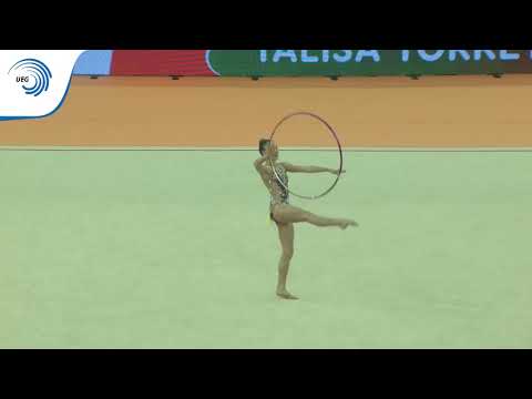 Talisa TORRETTI (ITA) - 2018 Rhythmic Europeans, junior hoop final