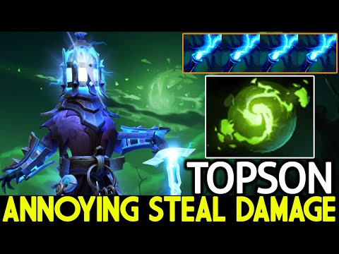 TOPSON [Razor] Annoying Steal Damage with Refresher Build Dota 2