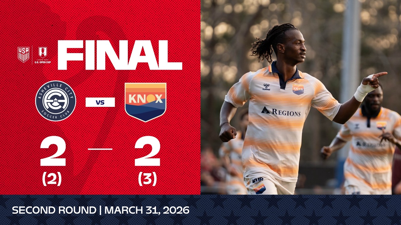 Asheville City vs. One Knoxville | 2026 Lamar Hunt U.S. Open Cup Game Highlights
