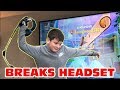 Kid Temper Tantrum RAGES OVER FORTNITE Season 8 And BREAKS His Headset Original