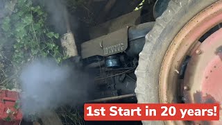 Will it start? Abandoned Fordson Major Diesel - First start in 20 years!