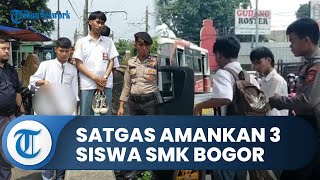 Bogor Hari Ini: Ditemukan Golok di Dakan Tas, 3 Siswa SMK Diamankan Satgas Pelajar Kota Bogor