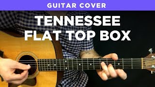 Johnny Cash guitar cover &quot;Tennessee Flat Top Box&quot; (play-along w/ chords &amp; tabs)