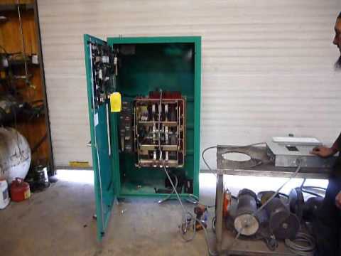 Unit #59 Onan Cummins BT-225 Automatic Bypass Transfer Switch