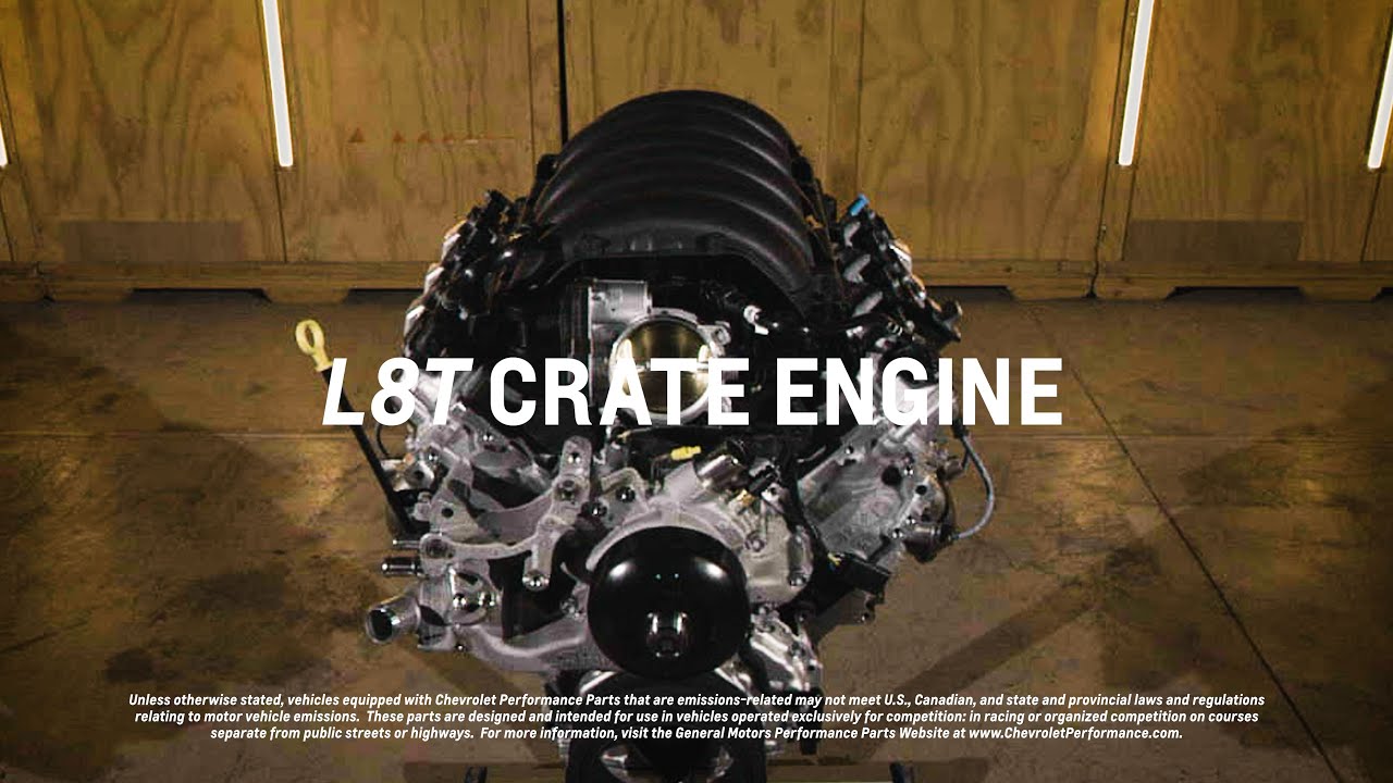 Chevrolet Performance - L8T Crate Engine  - Information & Specs