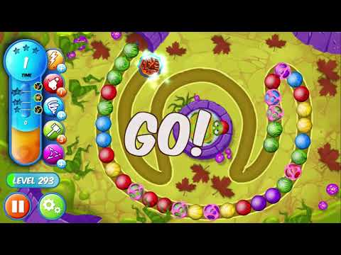 oka WWoka Marble Shooter level 291-295 - Game mini