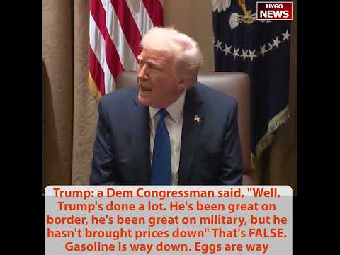 NSA Waltz: 'The World Owes Trump a Favor' -- Houthis Crushed, Sea Lanes Reopened; Trump: 'Gasoline Way Down, Eggs Way Down'