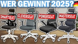 DIE 4 BESTEN CLOUVOU BÜROSTÜHLE | SmartSeat, CleverSeat, PowerSeat, MasterSeat