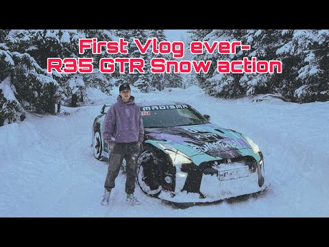 HELLO, I AM SCHAEFCHEN - R35 GTR Snow action | First Vlog ever - OG Schaefchen