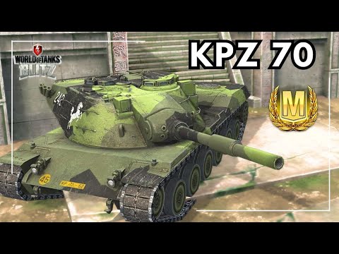Kpz 70 Cavalry | WOT Blitz Ace Mastery Gameplay