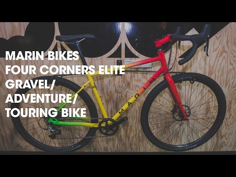Marin Bikes Four Corners Elite Gravel/Adventure/Touring Bike - Interbike Microdose