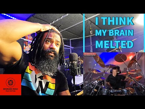 Reality Warping drumming skills!! Bobby Jarzombek #pepperedcancer #reaction