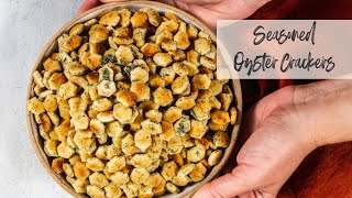 How To Make Seasoned Oyster Crackers