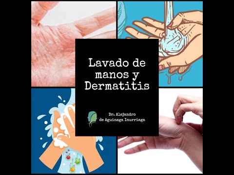 Dermatitis secundaria al lavado de manos y uso de gel antibacterial