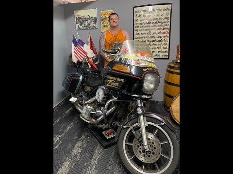 Dave Zein's 1 Million Mile Harley (FXRT), and this Cool FXRD I saw.