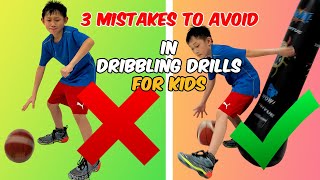 3 Easy Dribbling Drills That Will Blow Your Mind! 🏀 | Kids Basketball Training 🔥