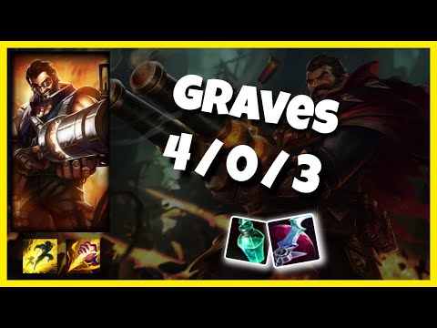Graves 10.24 S11 Jungle Challenger Replay (4/0/3) - KOREAN