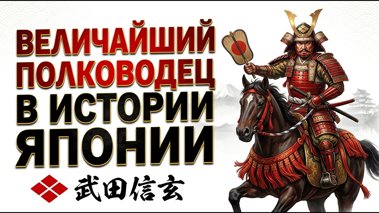 ВЕЛИЧАЙШИЙ ПОЛКОВОДЕЦ В ИСТОРИИ ЯПОНИИ. ТАКЭДА СИНГЕН, ТИГР КАИ./ ист.подкаст