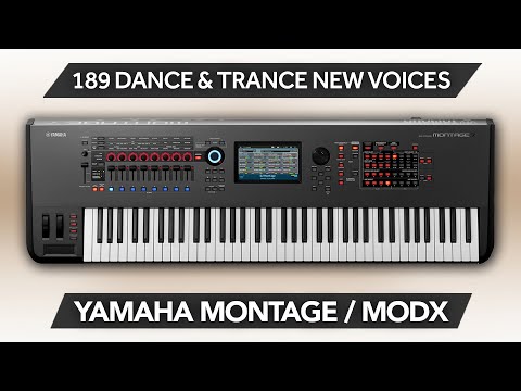 ZZL005 - Dance & Trance Voice Pack - Yamaha MODX / MODX+ ( 189 performances ) - Video Preview 1