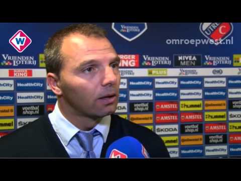 Reactie ADO-trainer Maurice Steijn na FC Utrecht - ADO Den Haag
