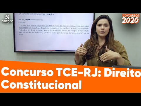 Concurso TCE-RJ: Edital em uma aula - Direito Constitucional | AO VIVO