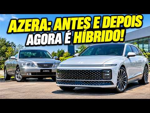 NOVO Hyundai Azera 2027: O Sedã de Luxo Voltou Mais Tecnológico e Híbrido!