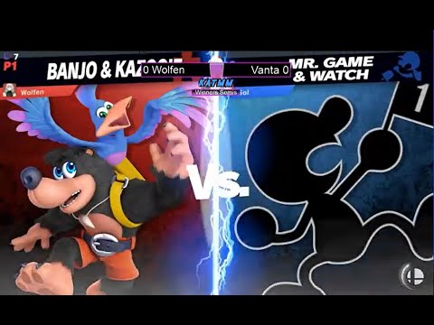 wolfen(Banjo & kazooie) vs Vanta(Game & watch) Milk Machine 37 winners semis