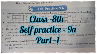 new learning composite mathematics class 8 self practice 9a| schand maths solutions chapter 8ex9a