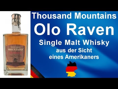 Thousand Mountains Sauerländer Edelbrennerei Olo Raven Single Malt Verkostung #1191 von WhiskyJason