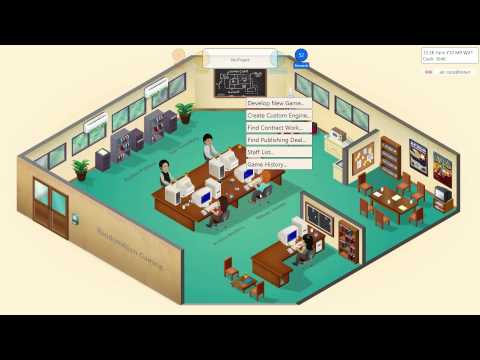 Game Dev Tycoon - Ep10, A New Engine: 3D Graphics HD