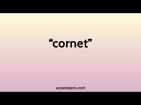 Pronounce "cornet" - French accent vs. native U.S.
