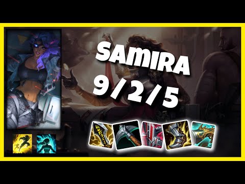 Samira vs Vayne KOREAN Challenger BOT (9/2/5) - v11.1