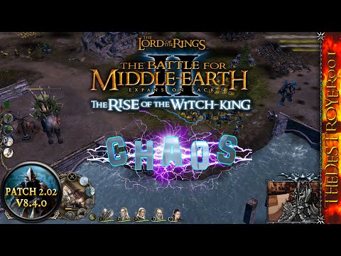 River Randomness! | CHAOS 4V4 | LotR BFME2 RotWK 2.02